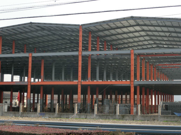 钢结构厂房工程（三层钢架式)(图1)