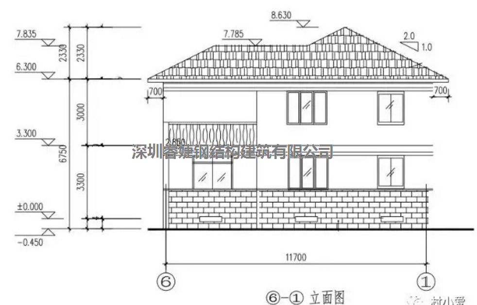 乡村业主自建两层轻钢别墅，造价才40多万，引来全村人的关注(图5)