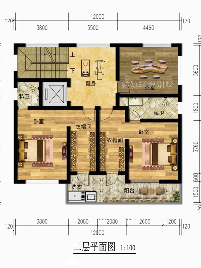 新农村建设中现代风别墅代表(图4)