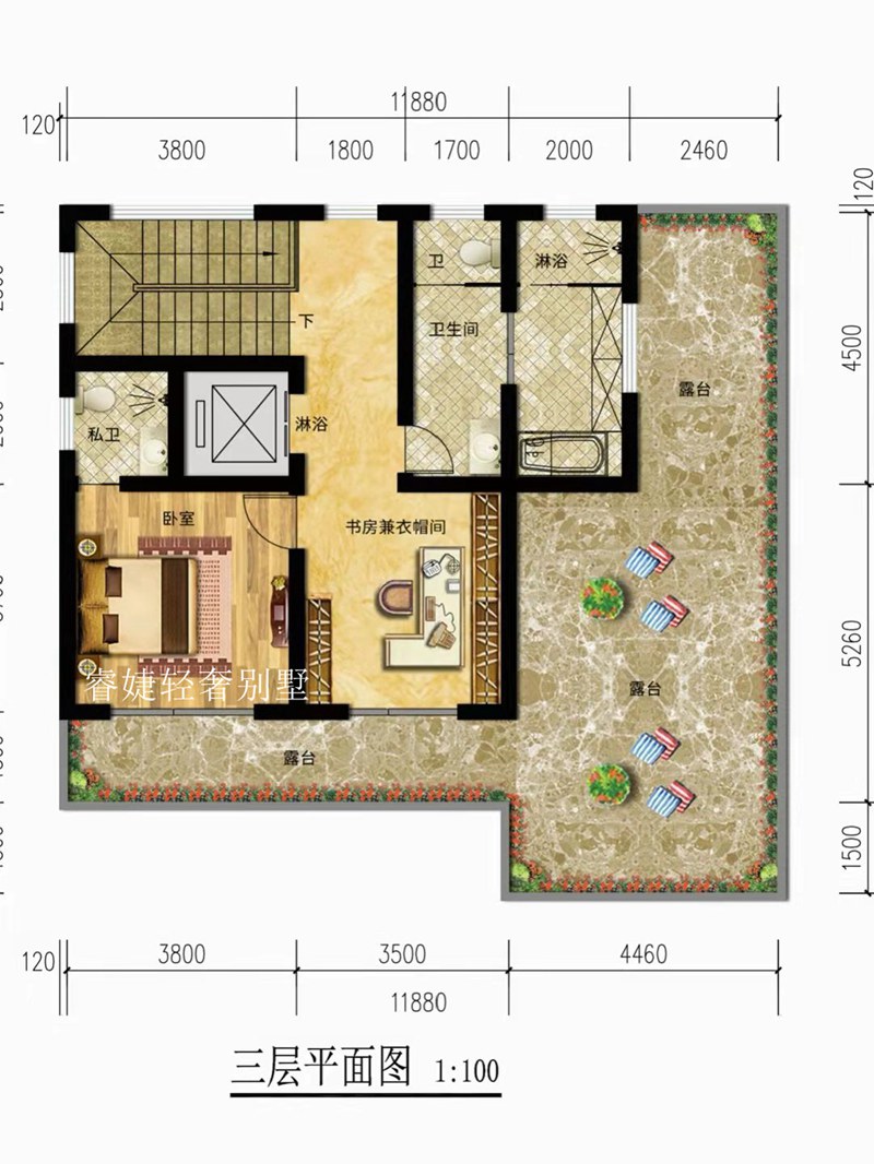 新农村建设中现代风别墅代表(图5)