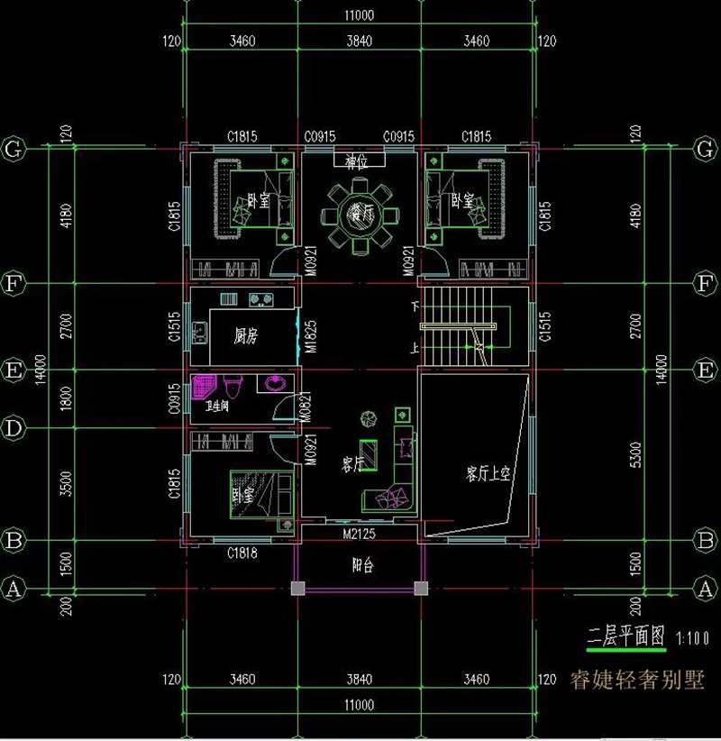 宅基地小，不用怕，四世同堂的户型来了！(图5)