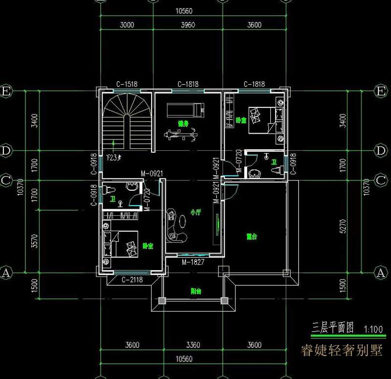 新中式三层别墅，太漂亮了！(图6)